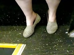 Bbw white girl upskirt