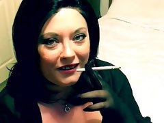Bbw tina snua chain smoking in
