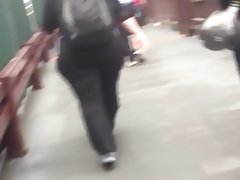 Sbbw booty in black dress