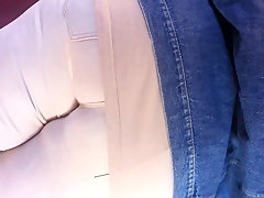 Fat white ass