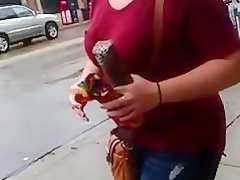 She had a fat ass too