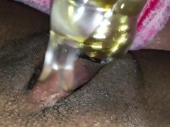 Creamy pussy ebony teen