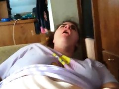 Fucking a fat teen he met on a