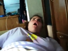Fat gal shagged after a long